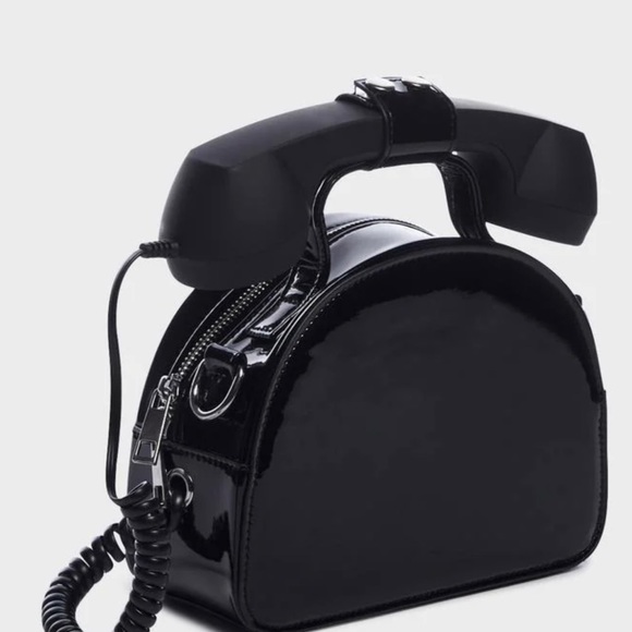 RING RING NOVELTY TELEPHONE 📞 ☎️ BAG GUC - Picture 10 of 13